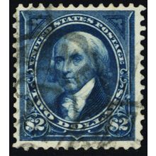 277, Used $2 Madison Stamp - VF And Sound - Stuart Katz