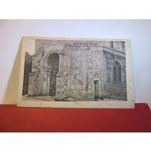CHURCH, NETHERAVON, WILTSHIRE unused antique postcard by Carter's stationers =