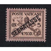 Vatican Postage Due Optd 'SEGNATASSE' 1931 MH SG#D15 Sc#J1