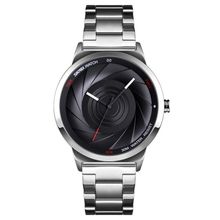 Skmei 9210 Fashion Trend Mens Business Wristwatch Simple Three-Dimensional Surfa