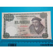 Espana Spain 1946 1000 Pesetas Banknote Reproduction - 168