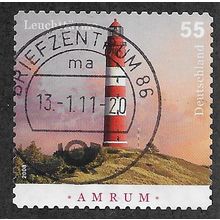 GER 2008 €0.55 (S/A) 'LIGHTHOUSES -AMRUM' FINE USED (EBID66-097)