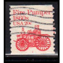 Used 1908 20c Fire Pumper Fine CNS 1 PA5734
