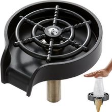 Glass Rinser, 10 Powerful Spraying Jets 360 Rotating Cup Rinser for Sink, We...