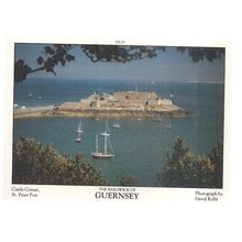 CASTLE CORNET, St. PETER PORT, GUERNSEY. unused postcard =