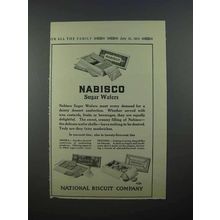 1913 Nabisco Sugar Wafers, Adora, Festino Ad