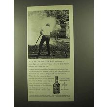 1968 Jack Daniel's Whiskey Ad - We Can't Blame the Boys