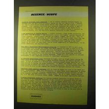 1970 Hughes Aircraft Ad - In-Flight Fault Detection