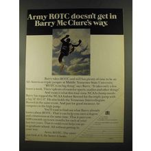 1972 U.S. Army ROTC Ad - Doesn't Get In Way