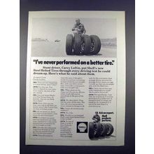 1972 Shell Tire Ad - Carely Loftin - Never Better