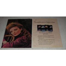1983 Clairol Light Effects Ad - Application of Light