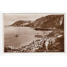 Redgate Beach Babbacombe Devon RP Postcard 214307