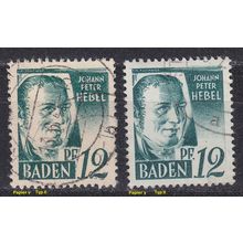 GERMANY Alliiert Franz. Zone [Baden] MiNr 0004 vv,yv I ( O/used ) [01]