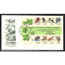 FDC Artmater 1757 13c Souvenir Sheet (Cachet-U/A) Box0641