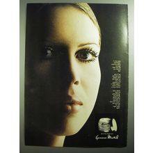 1970 Germaine Monteil Anti-Vita Cream Ad - If she looks startingly