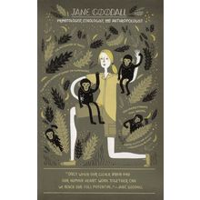 Jane Goodall Charles Darwin Style Primatologist Anthropologist Postcard