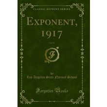 Exponent, 1917, Vol. 23 (Classic Reprint)