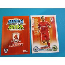 Luke Young - Middlesbrough - Match Attax 2007/08 Football Card