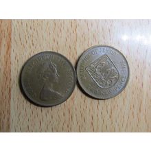 Jersey 1971 Elizabeth ll 2p Coin