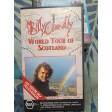 video cassette VHS tape billy connolly world tour of scotland