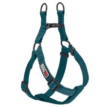 Flat Nylon Harness W3/8 L11"-16" Dark Teal XS