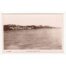 Felixstowe from the Pier Postcard RP Suffolk Kingsway Real Photo Series