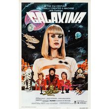 Galaxina (1980)_3 Movie Film Poster Canvas iconic design