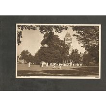 Postcard Warwickshire Rugby The School