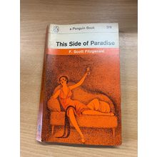 1963 F SCOTT FITZGERALD "THIS SIDE OF PARADISE" PENGUIN #1867 PB BOOK (P2)