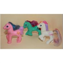 1998 McDonalds My Little Pony Complete Set of 3