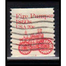 Used 1908 20c Fire Pumper Fine CNS 3 RA2443