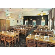 Denman College The Dining Room Abingdon Oxon Postcard