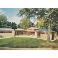 Denman College The New Building Abingdon Oxon Postcard