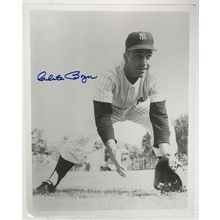 Clete Boyer (d. 2007) Signed Autographed Vintage 8x10 Photo New York Yankees