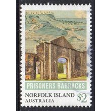 Norfolk Island 2017 Convict Heritage - Prisoner's Barracks $2 Used