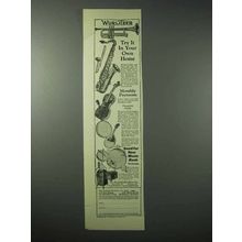 1923 Wurlitzer Instrument Ad - Try it in Your Own Home