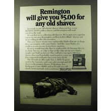 1970 Remington Lektro Blade Shaver Ad - Any Old Shaver