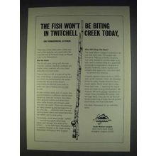 1982 Izaak Walton League Ad - In Twitchell Creek