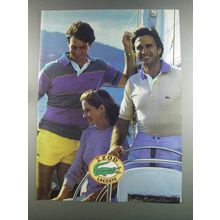 1982 Izod Lacoste Fashion Ad