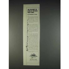 1982 Izaak Walton League Ad - Fish Won't Be Biting