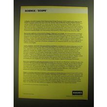 1987 Hughes Aircraft Ad - Value Engineering Change Proposal