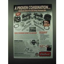2004 Edelbrock Twin Cam EFI Power Package Kits Ad - Proven