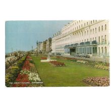 THE CARPET GARDENS, EASTBOURNE, SUSSEX vintage postcard by J.Salmon 1964 pm =