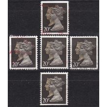 ENGLAND GREAT BRITAIN [1990] MiNr 1241 ex ( O/used ) [01] Machin div. Zähnung
