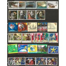 1992 All Commemoratives SG159-1634 inc Greetings Very Fine Used Year Set.