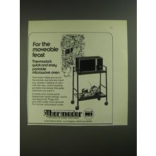 1974 Thermodor Microwave Oven Ad - For the moveable feast