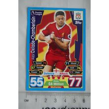 2017/18 Match Attax 177 Alex Oxlade-Chamberlain, Liverpool