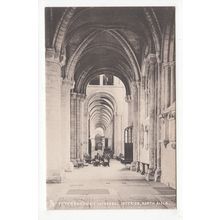 The North Aisle Peterborough Cathedral Postcard Publisher T L Barrett