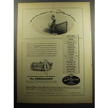 1957 Distinguished Hotels Advertisement - The Ambassador, Los Angeles