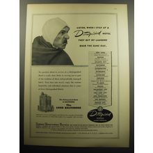 1957 Distinguished Hotels Advertisement - The Lord Baltimore, Baltimore